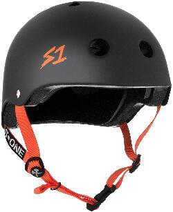 Kask ratunkowy S-One Lifer | Matowy czarny pomarańczowy | Rozmiar M | S-One