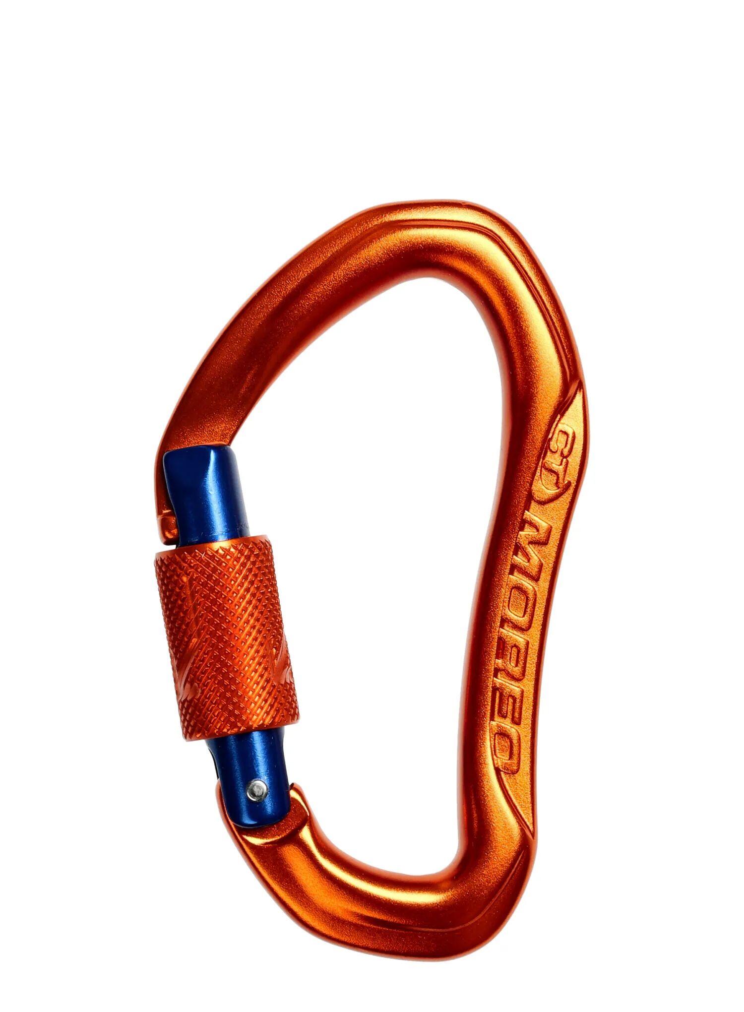 Karabinek wspinaczkowy Climbing Technology Morfo BG - orange/blue