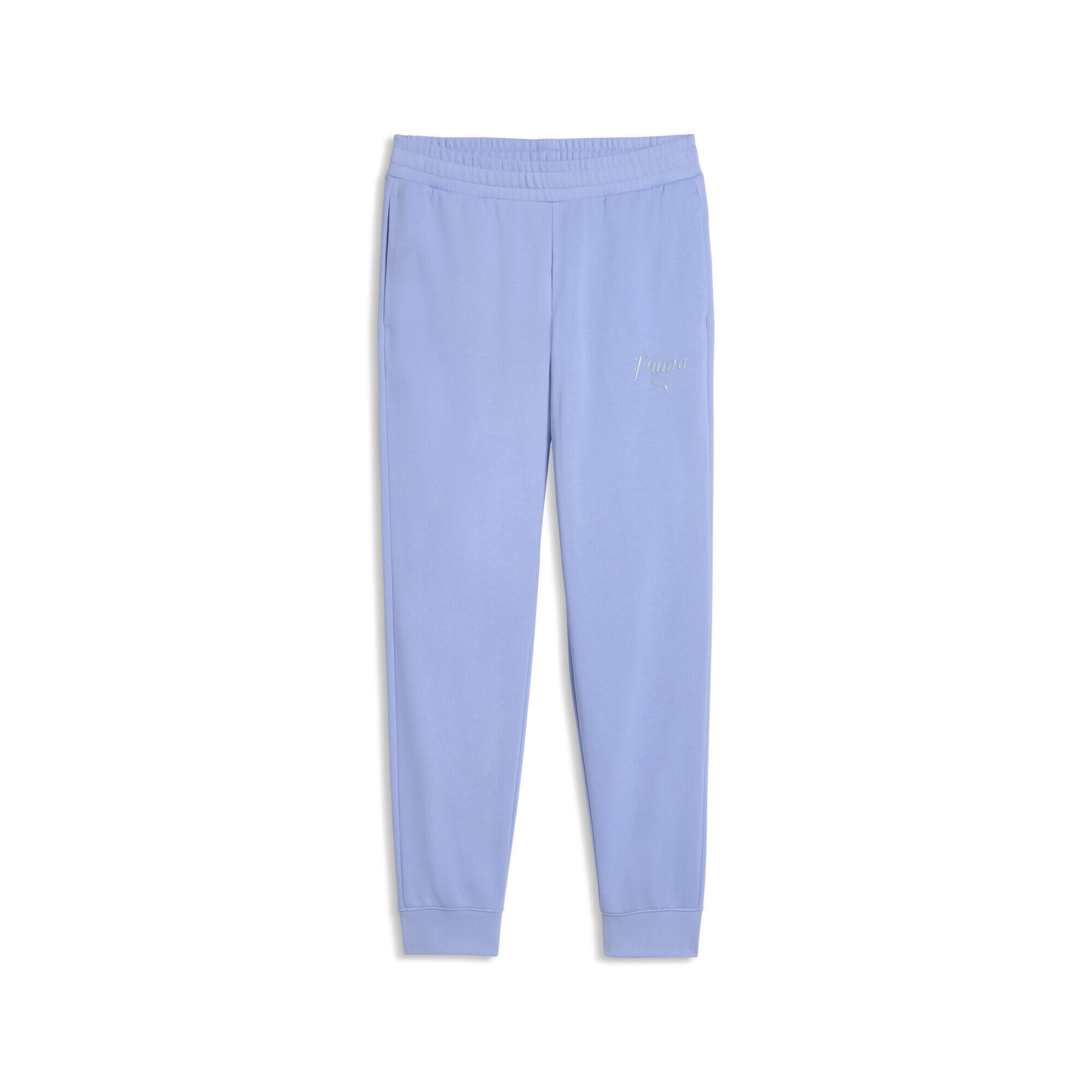 Damskie spodnie dresowe Essentials Script PUMA
