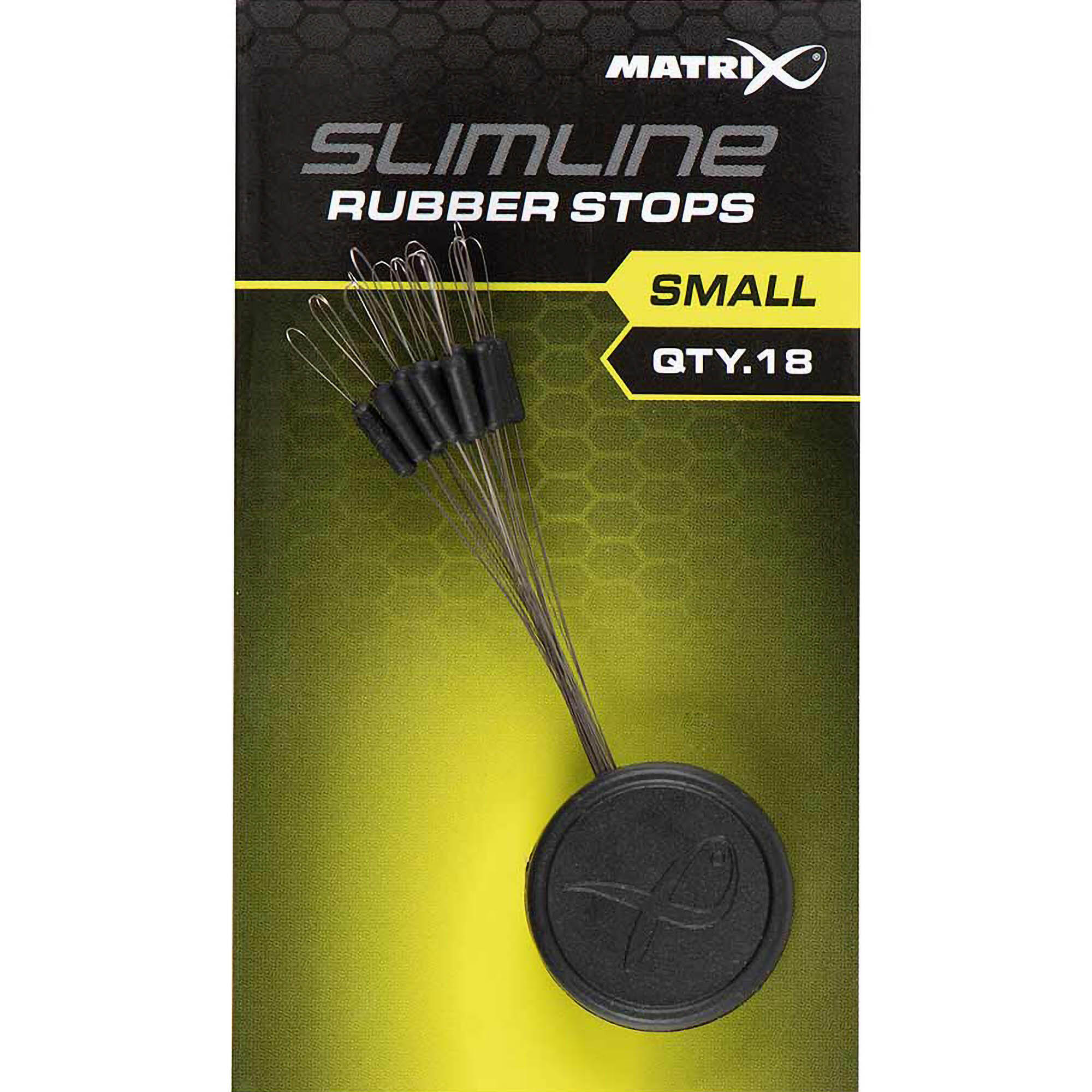 Stopery Method Feeder Matrix Slim Line Rubber Stops S - 18 Szt