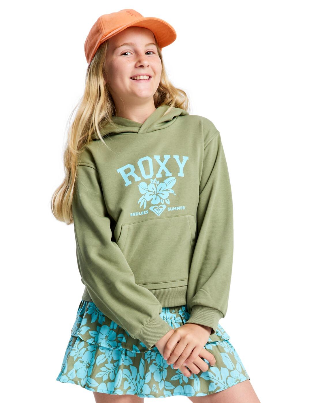 Bluza z kapturem dla Dziewczynki HOPE YOU TRUST 2 Zielony