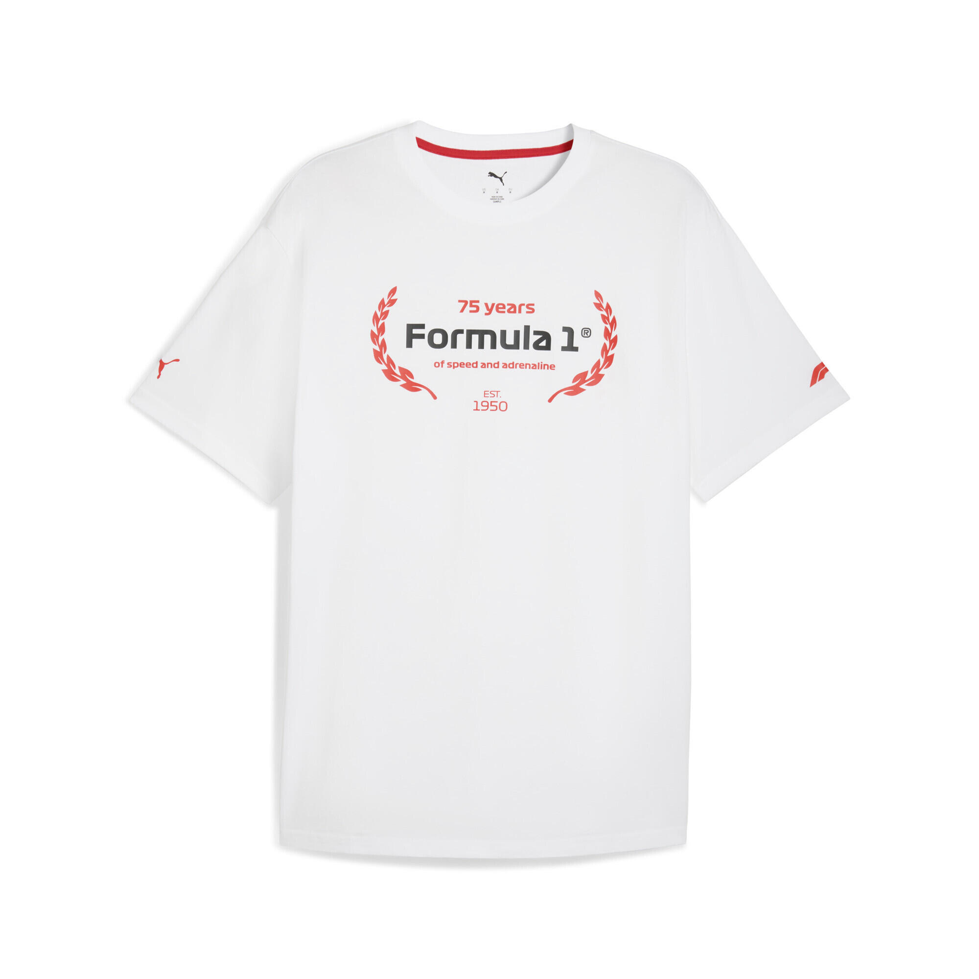 Męska koszulka F1® Essentials z grafiką PUMA