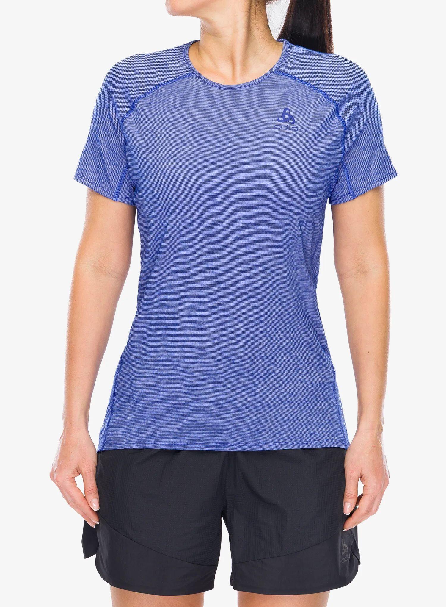 Koszulka do biegania damska Odlo X-Alp PW 115 T-Shirt Crew Neck S/S