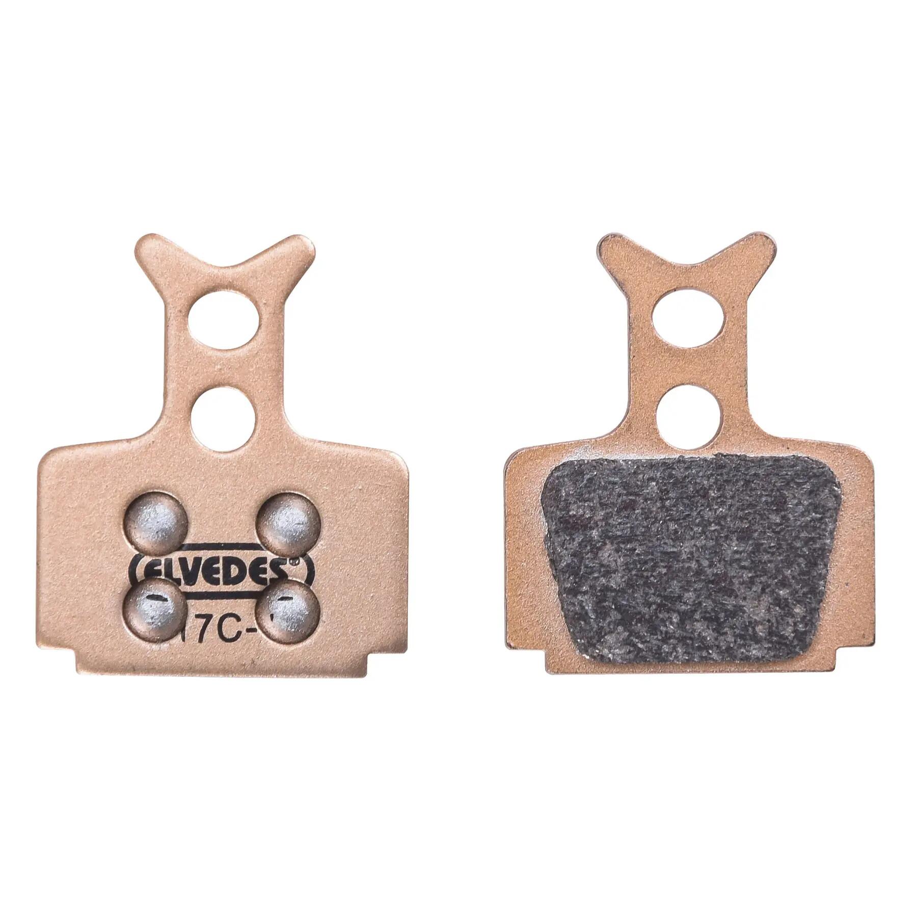 Para metalowych klocków hamulcowych do roweru Elvedes Formula Cura / Mega /One /