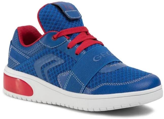 Buty Dziecięce Geox Jr Xled Sneaker Niebieskie