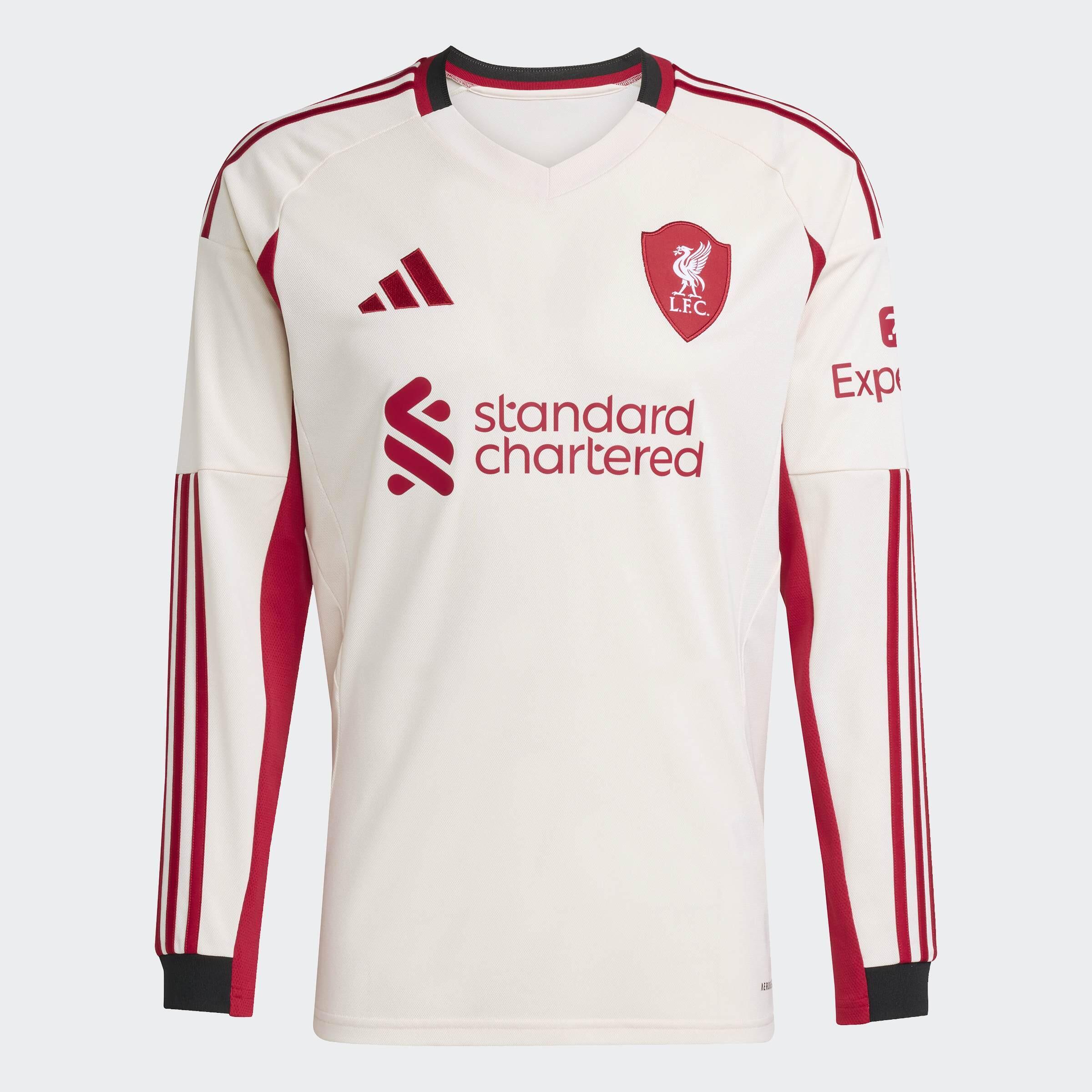 Koszulka z długim rękawem Liverpool FC 25/26 Away
