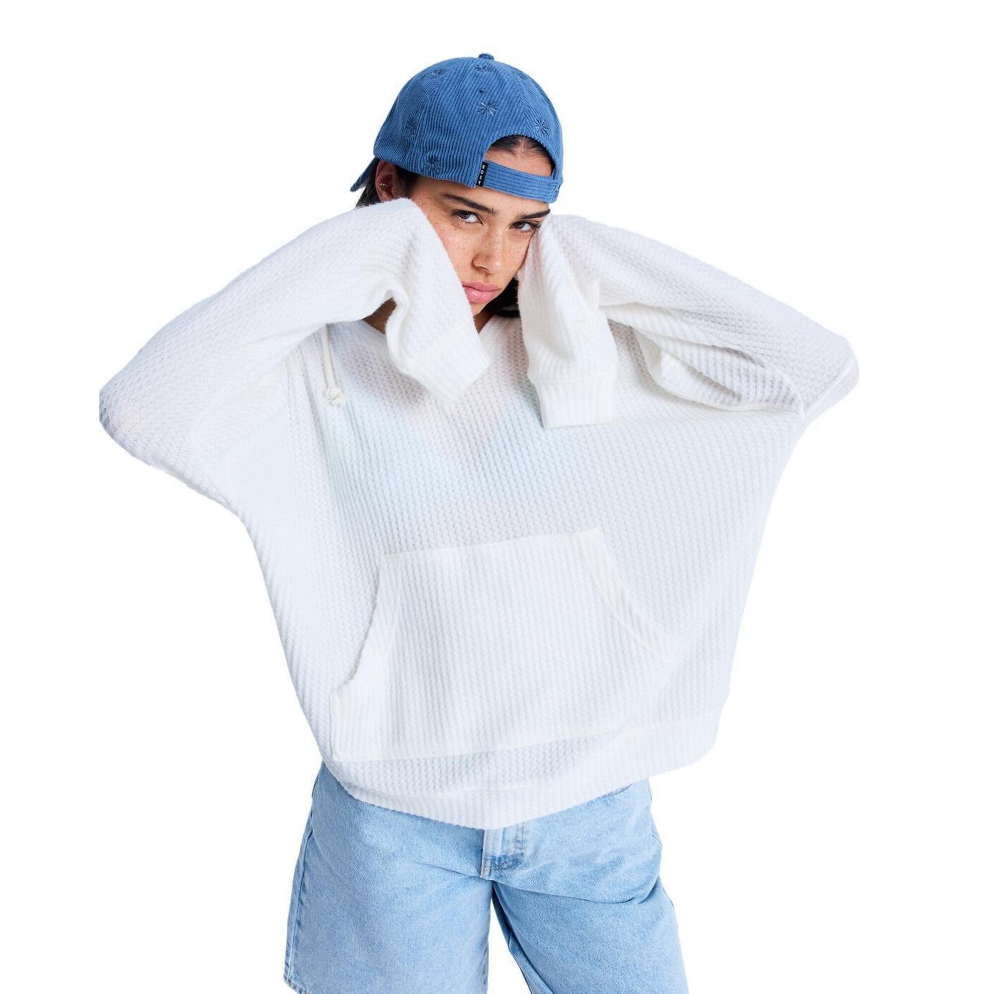 Bluza z kapturem dla Kobiety OCEAN DRIVE Biały