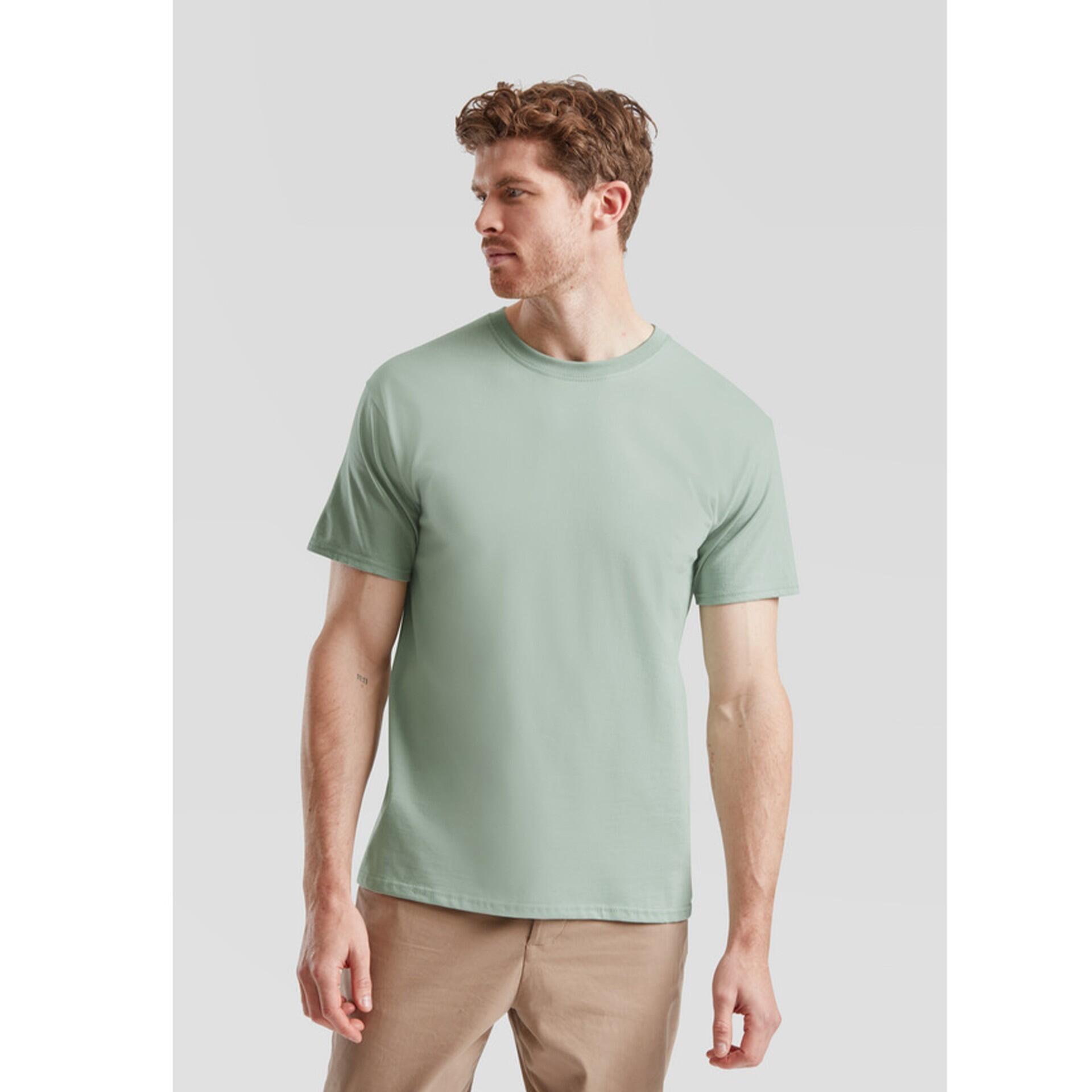 T-shirt Fruit Of The Loom Iconic 195 Premium Tees Adult Verde Sage