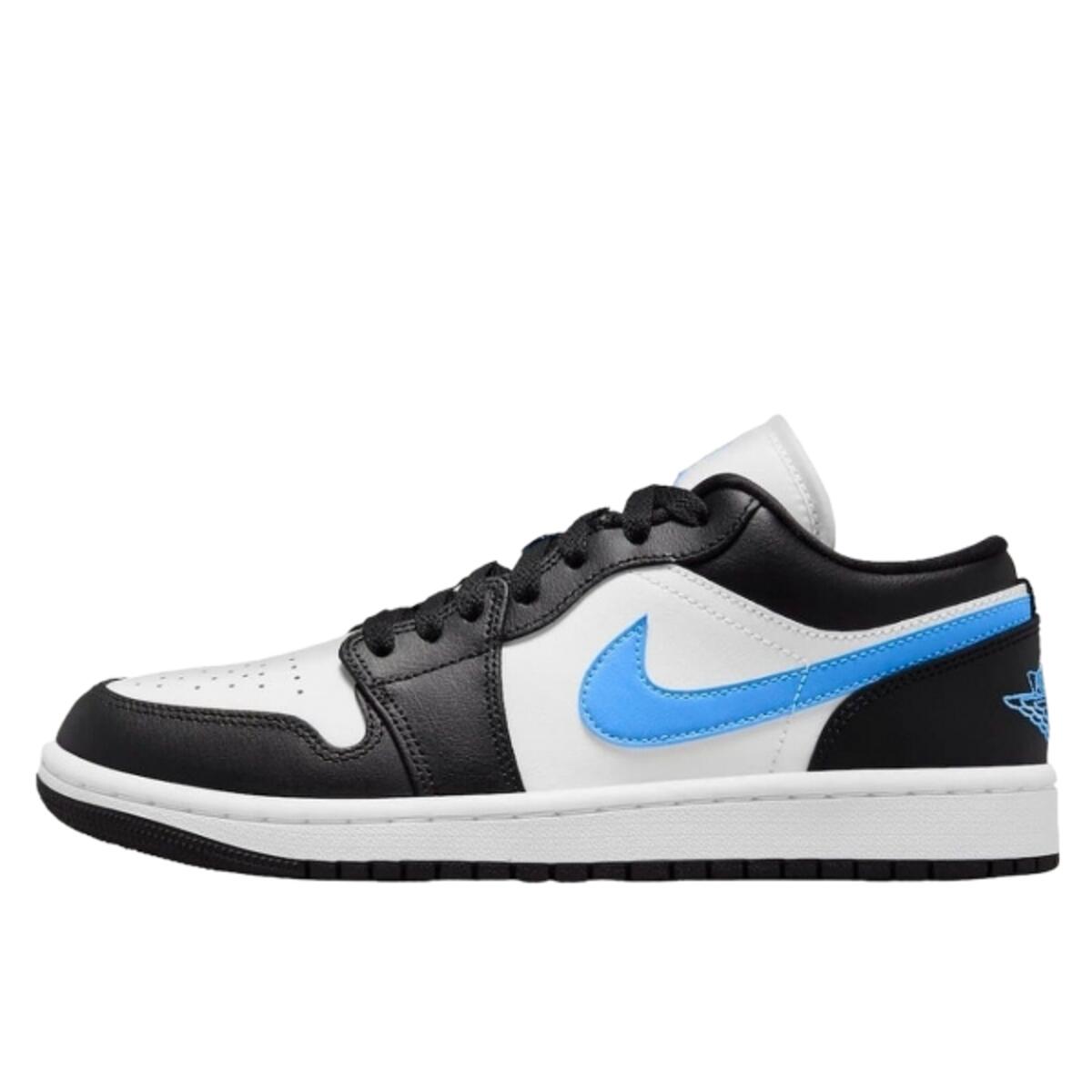 Air Jordan 1 Low Black University Blue White