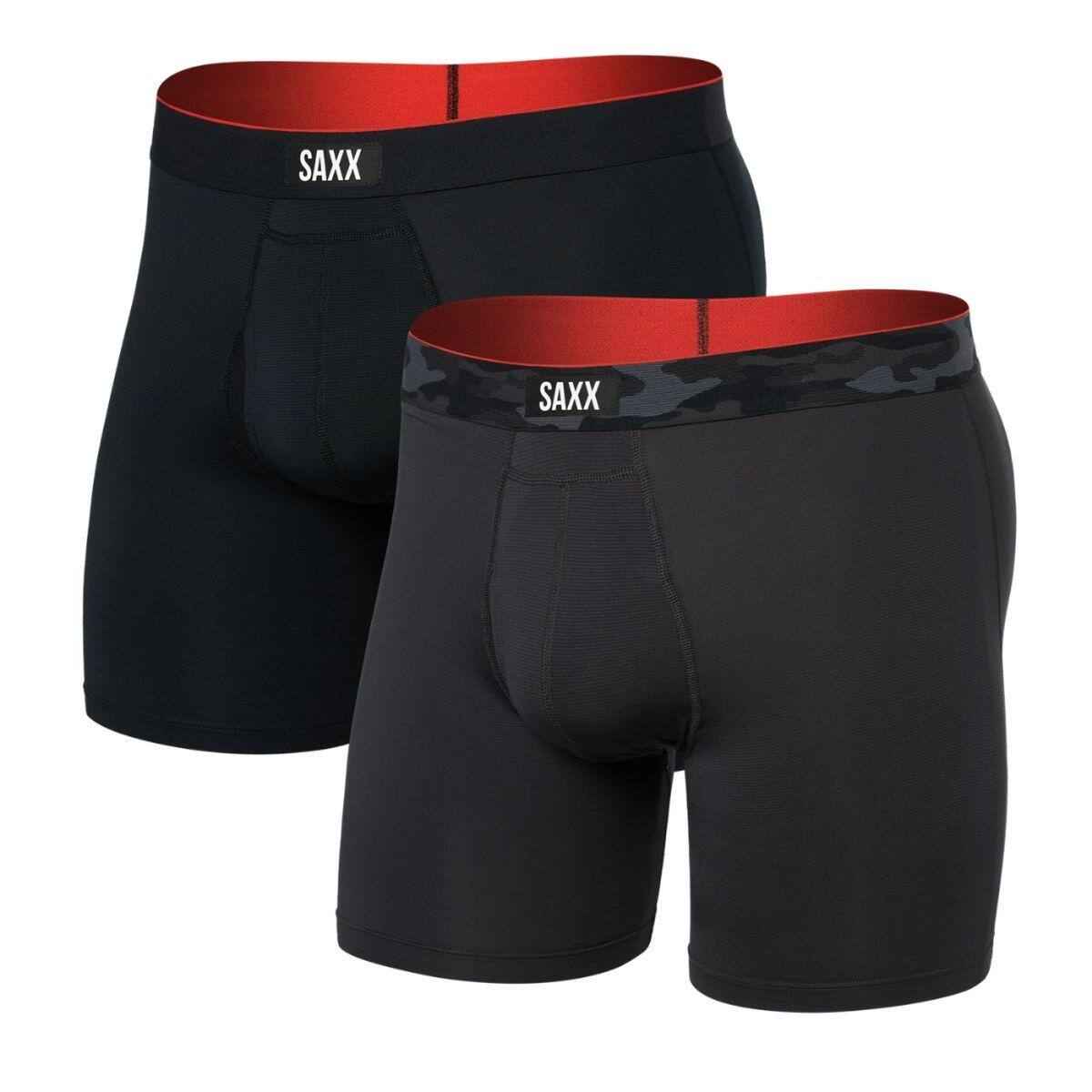 Bokserki - 2-pack Multi-Sport Mesh - Camo/Black