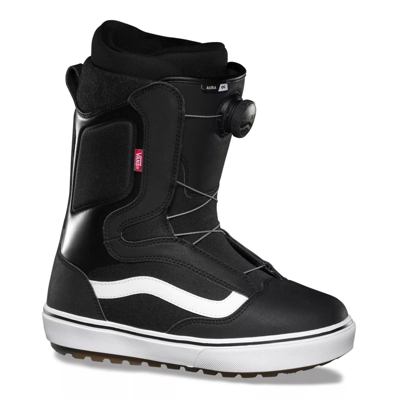 Sporty zimowe Buty Vans Aura OG Buty Snowboardowe - Czarny/Biały - 42.5