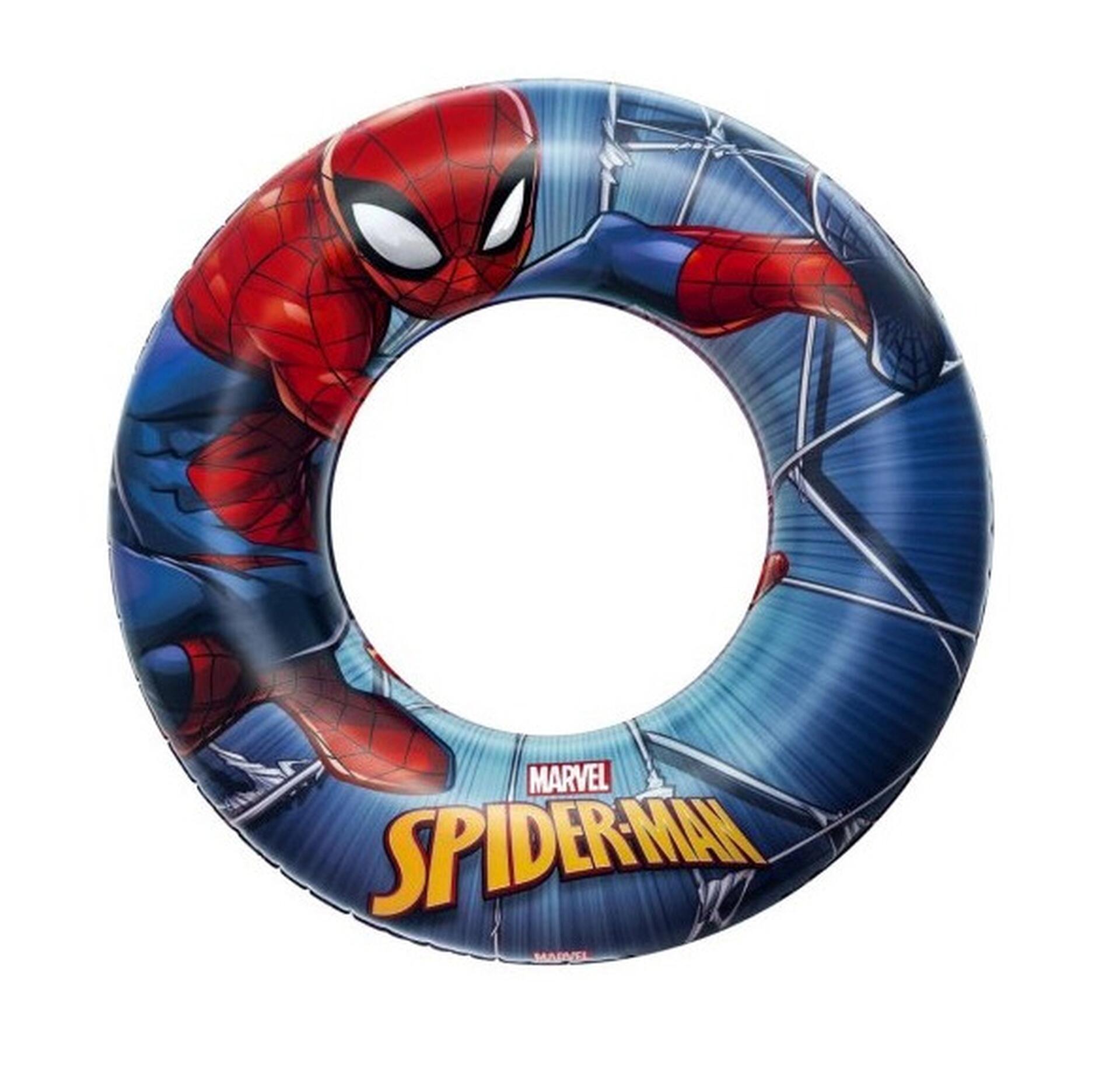 Nadmuchiwane koło pływackie Bestway Spiderman