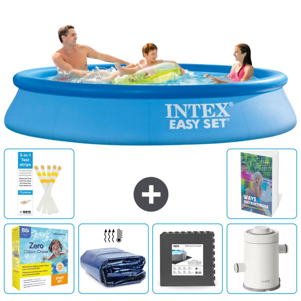 INTEX Basen Easy Set Okrągły - 305x61 cm - 7-częściowy S111