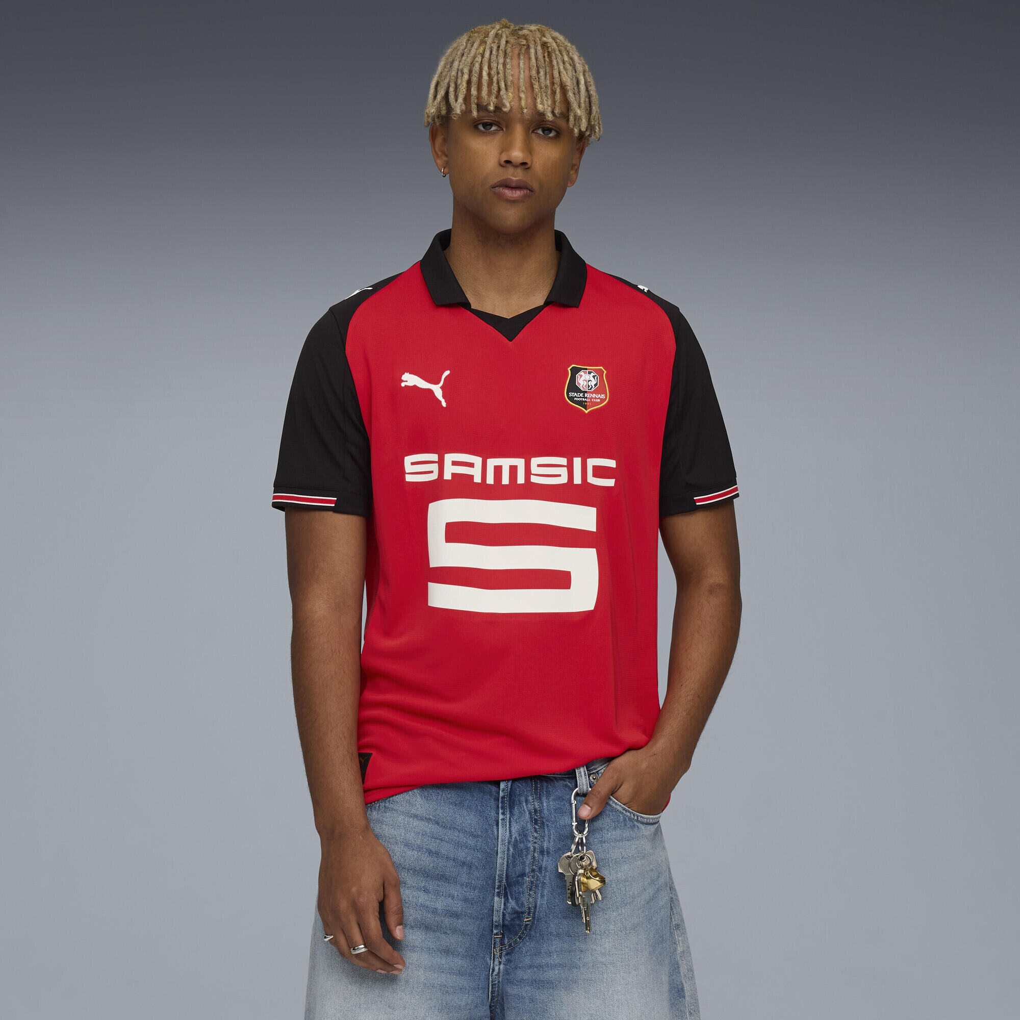 Męska domowa koszulka Stade Rennais F.C. 25/26 PUMA