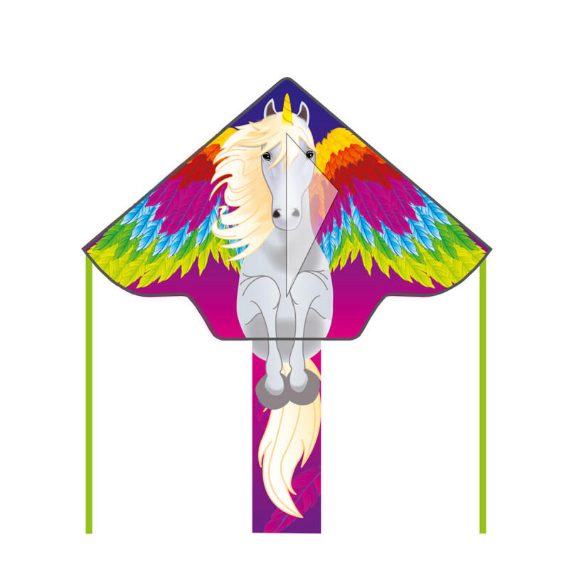 Latawiec dziecięcy HQ Simple Flyer 120 Pegasus 102151 Różowy 120 x 75 cm