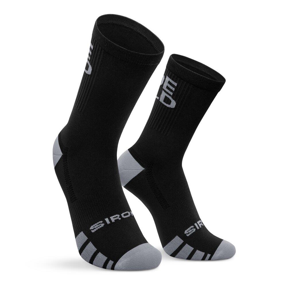 Skarpetki rowerowe gravel Kolarstwo Siroko GS2 Black
