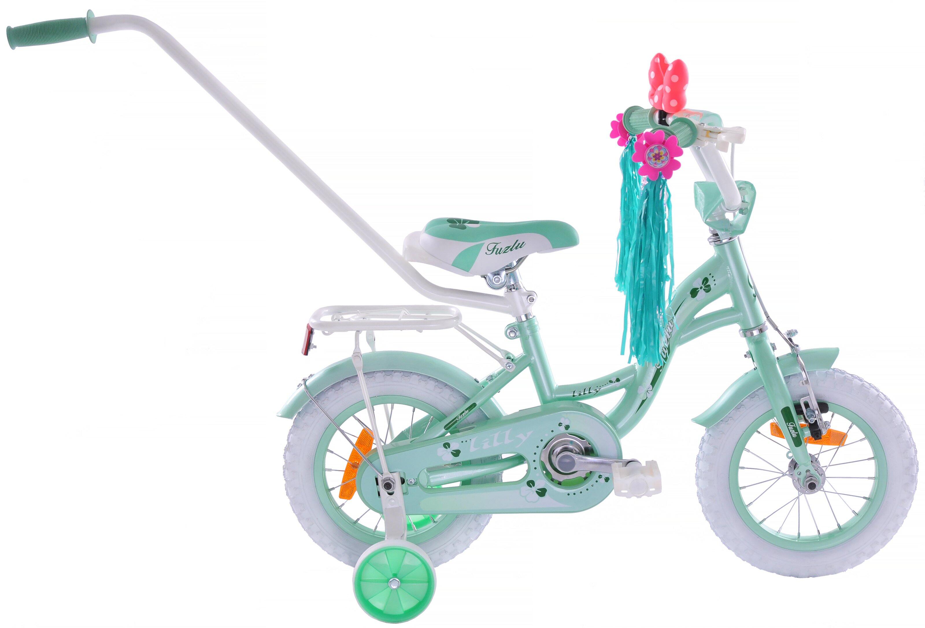 Rower dziecięcy 12 Lilly Fuzlu mint/white