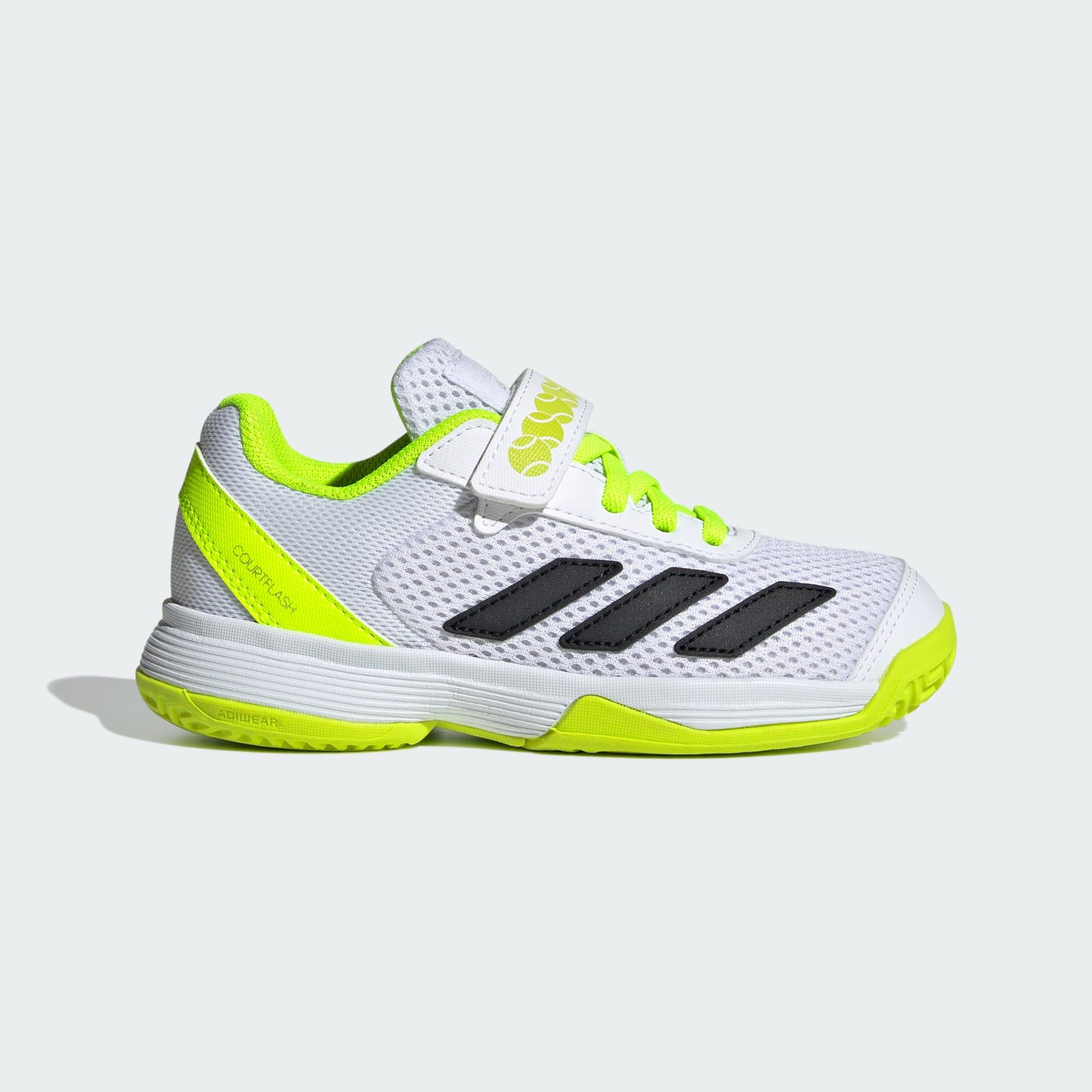 Tenisowe buty z paskami na rzepy dla dzieci Courtflash
