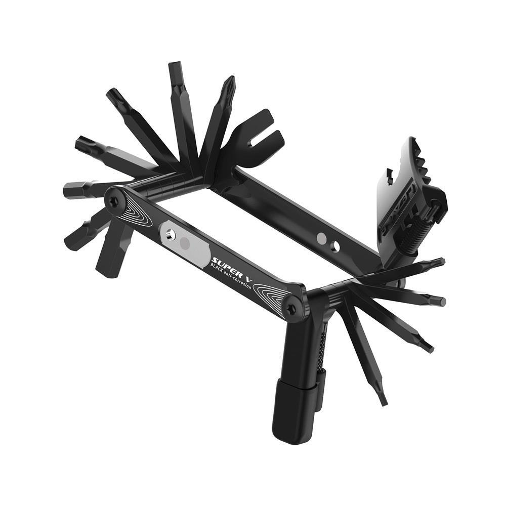 Lezyne Super V22/V23 narzędzie wielofunkcyjne Black