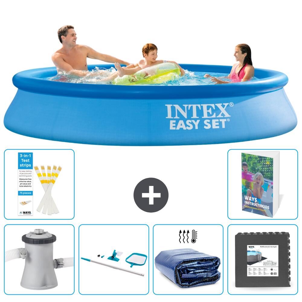 INTEX Basen Easy Set Okrągły - 305x61 cm - 7-częściowy S217