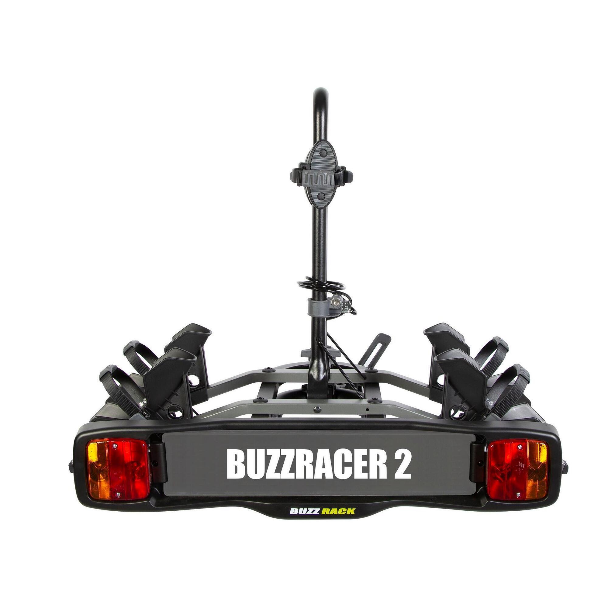 Buzzracer 2 Bagażnik rowerowy na hak - platforma na 2 rowery