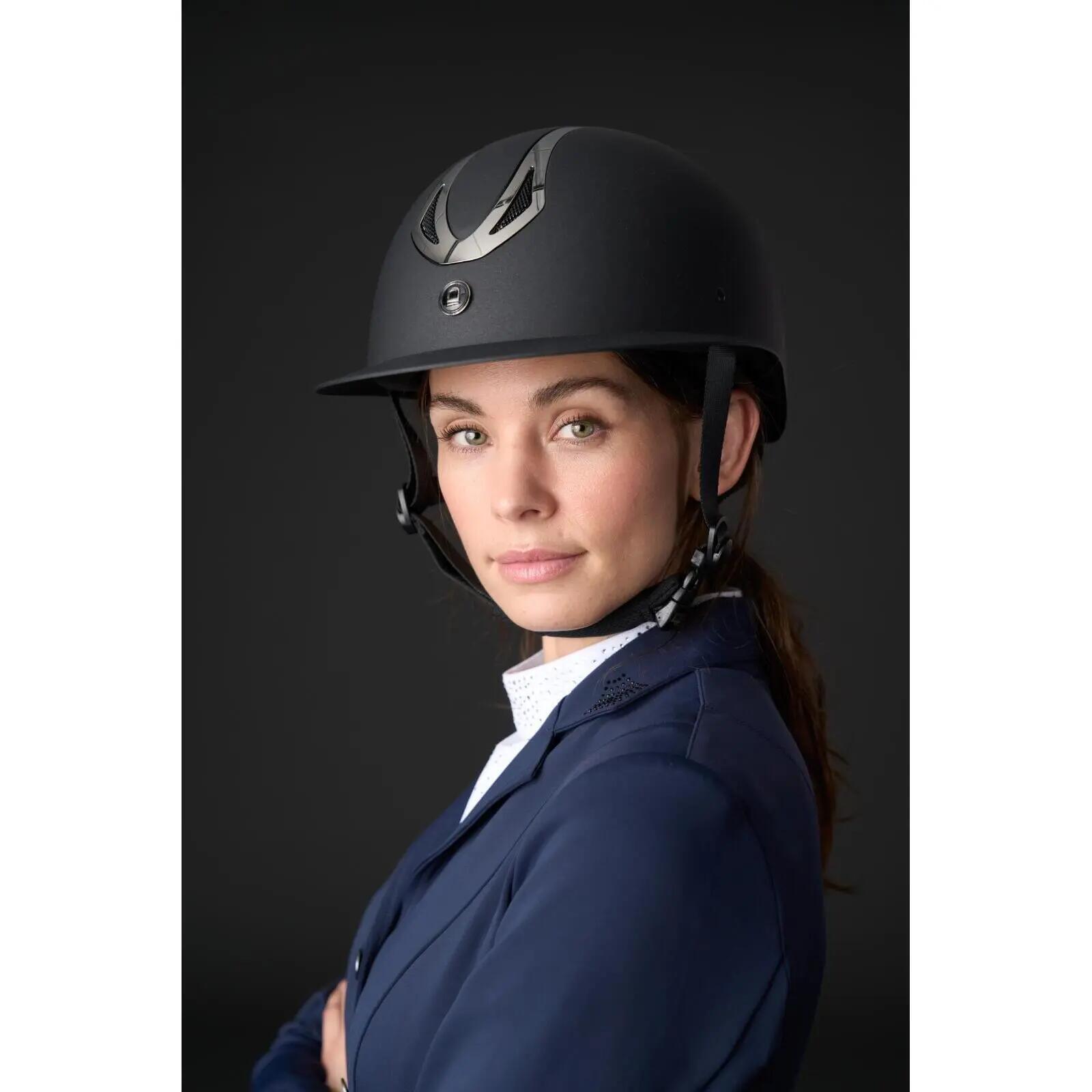 Damski kask jeździecki Equipage Titan Ridehelmet