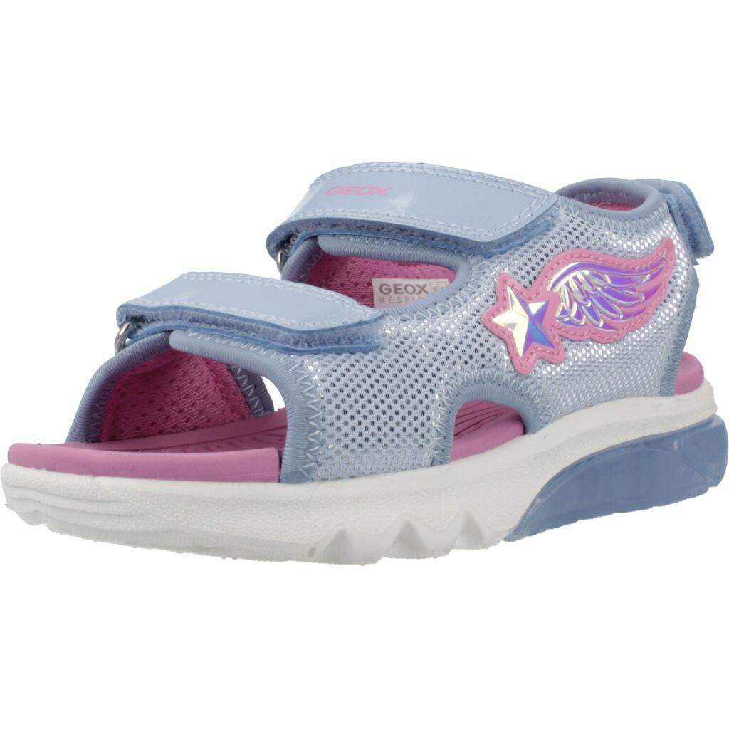 Sandały GEOX J SANDAL CIBERDRON G Niebieski