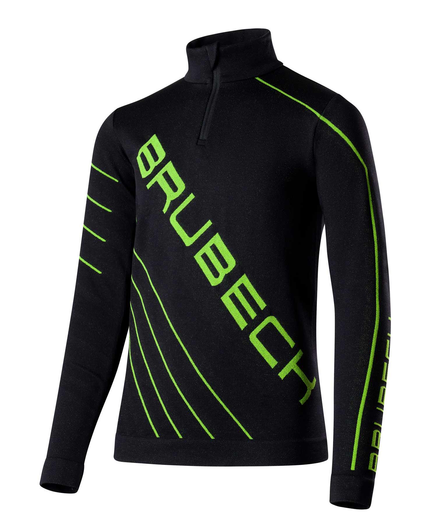 Bluza piłkarska dziecięca z krótkim ekspresem Brubeck DRY JUNIOR