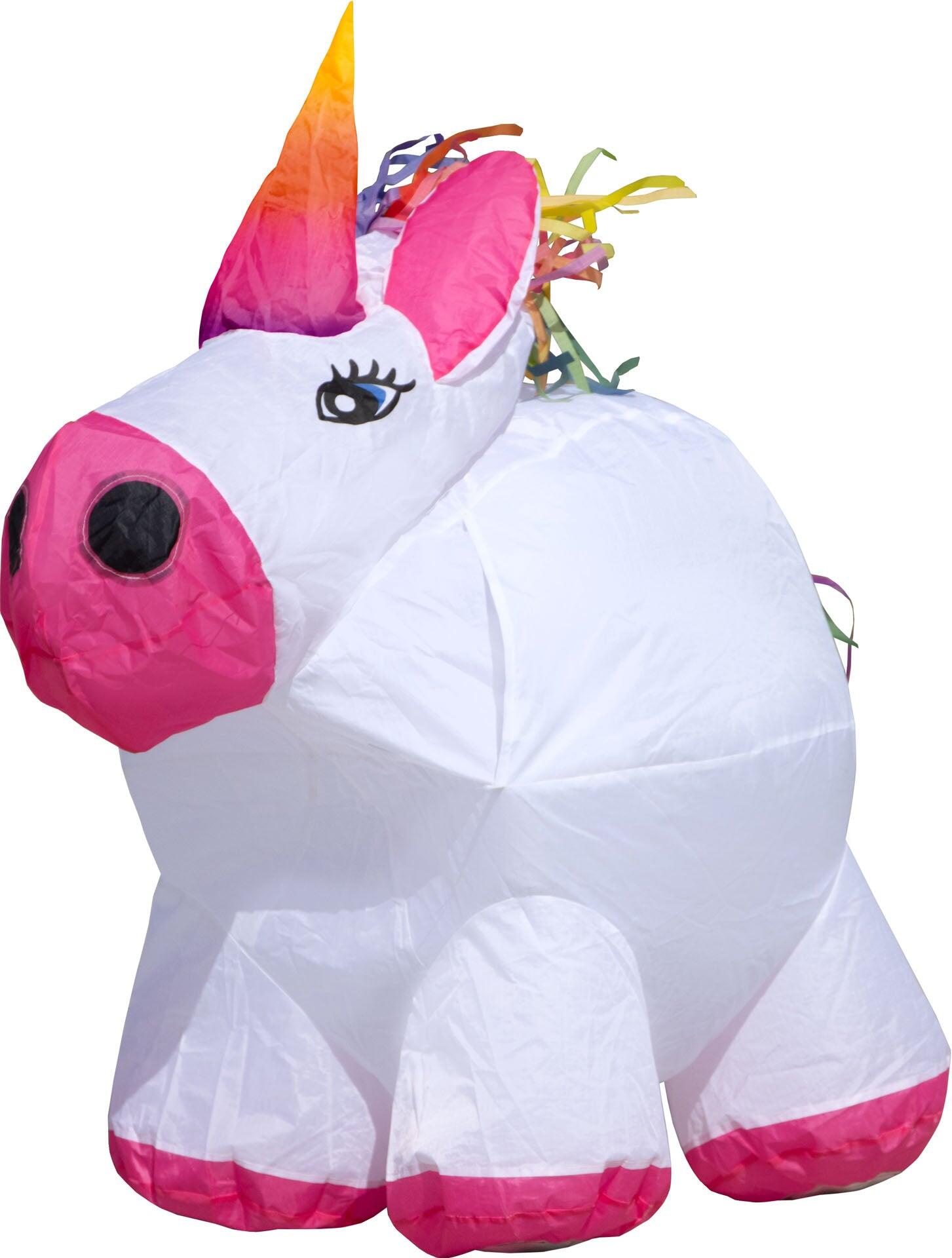 rękaw wiatrowy HQ Bouncing Buddy Unicorn 126349 Biały 100 x 57 cm