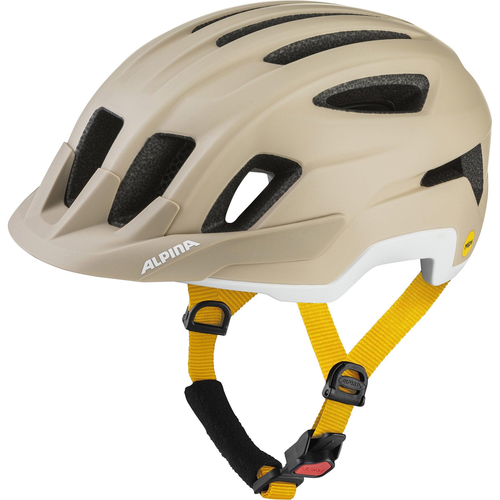 Kask Olympic Sportswear Alpina Paranus MIPS 52-56 matowy beżowy