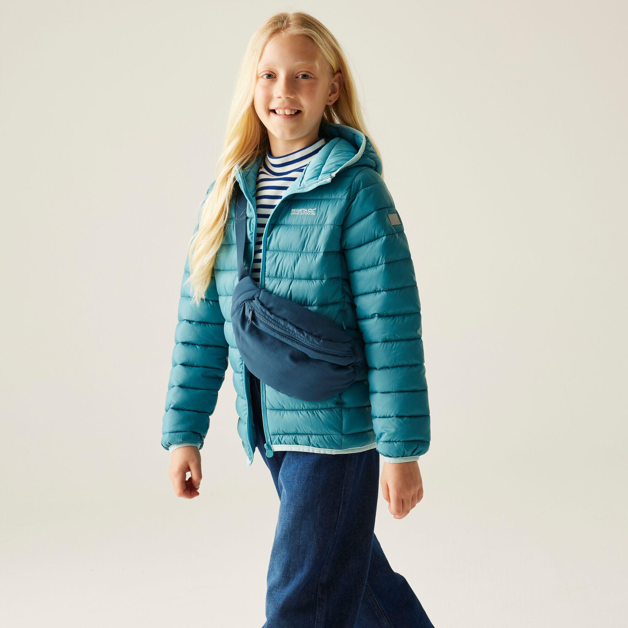 Marizion Kids Water Repellent Active Hooded Quilted Jacket Jacket