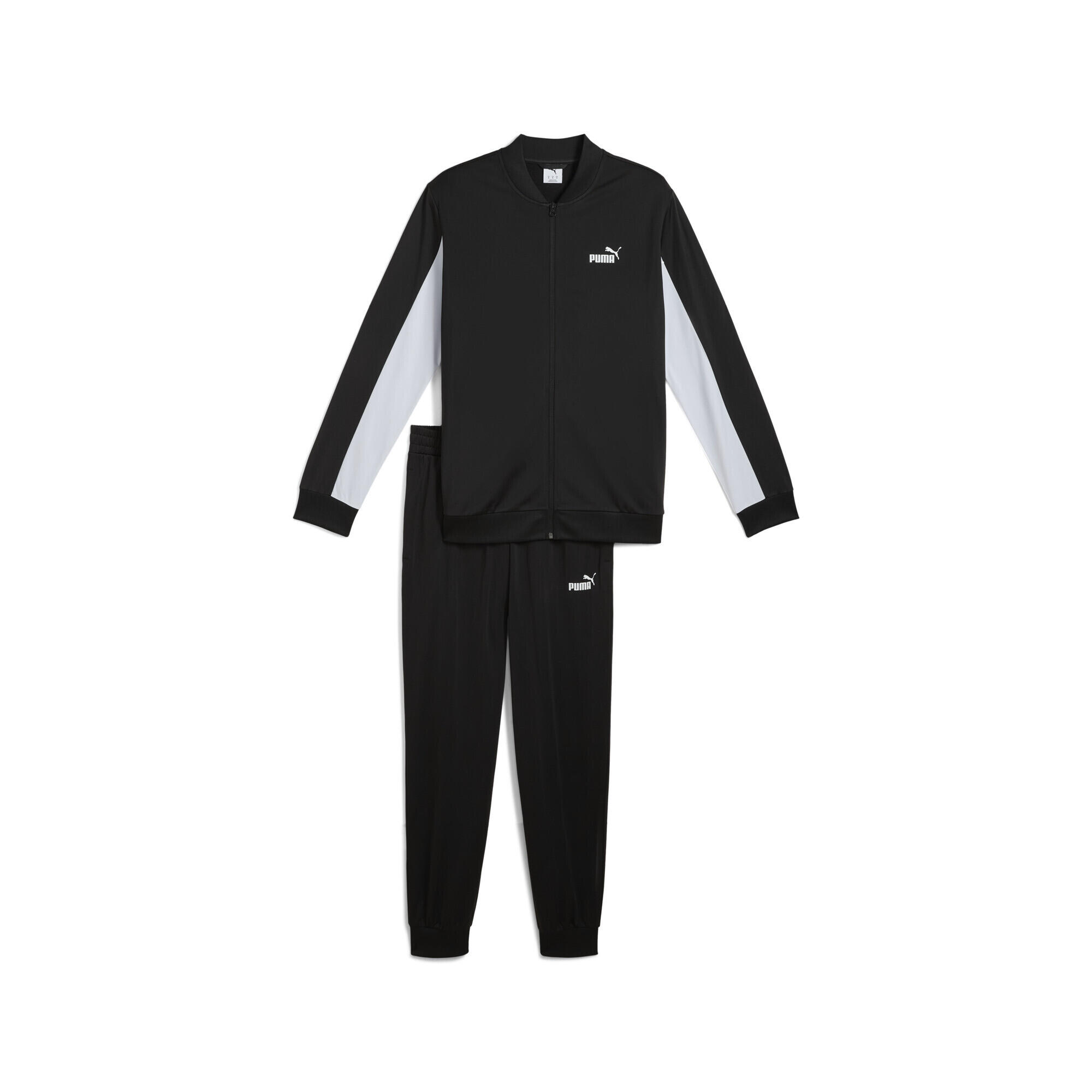 Męski dres inspirowany koszykówką z poliestru PUMA