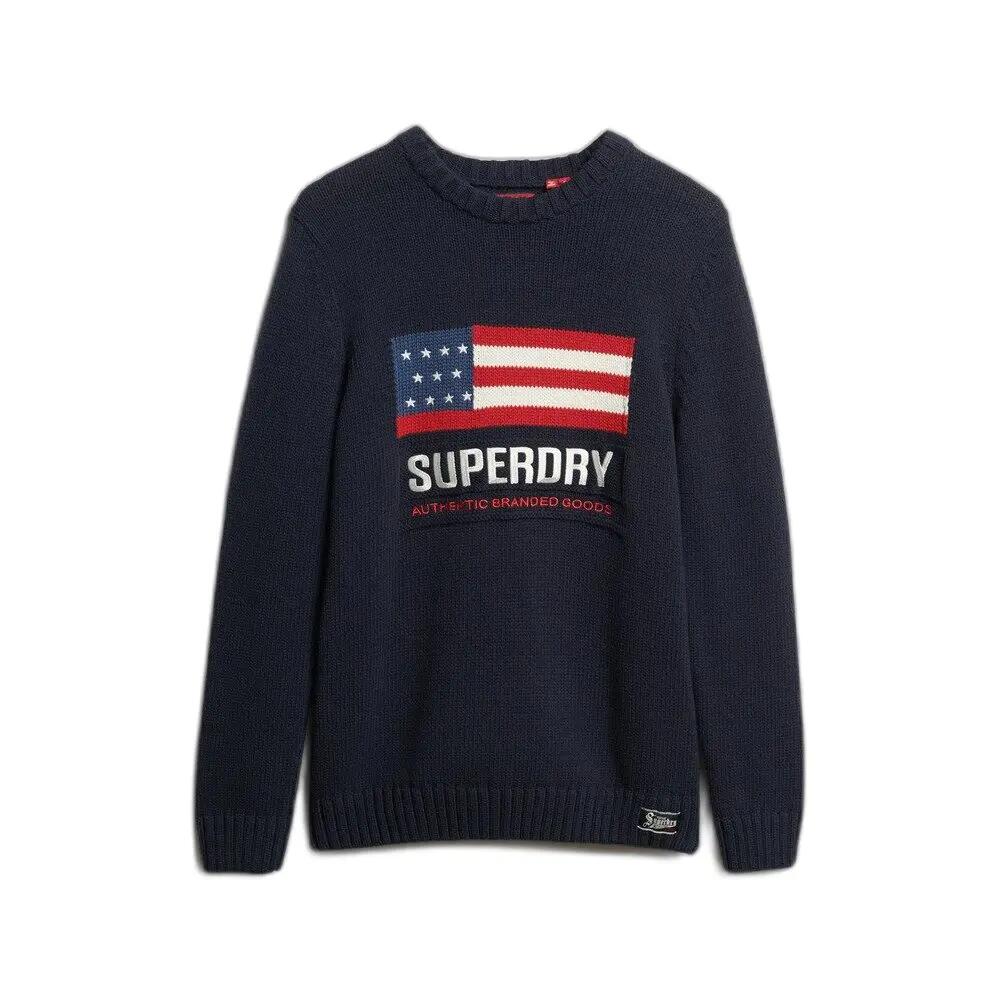 Sweter z dzianiny Superdry Vintage Athletic