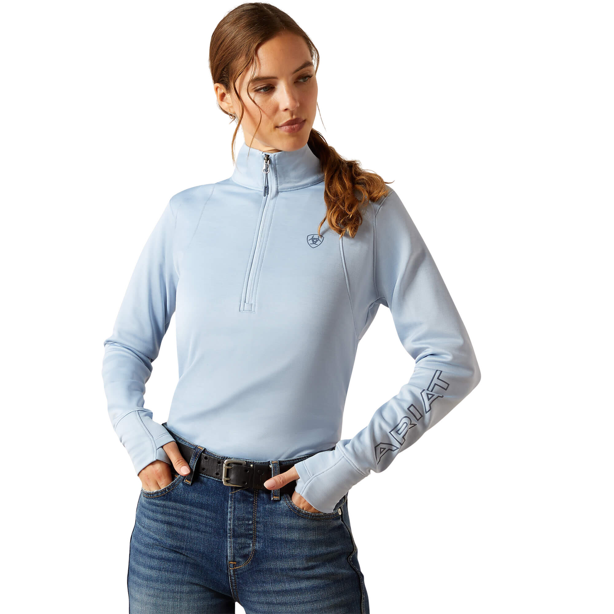 Polaire 1/2 Zip damska Ariat Team EQ