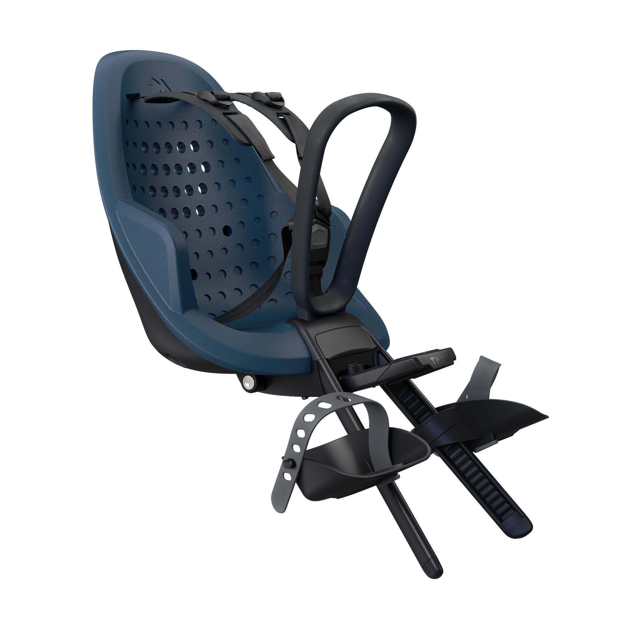 Thule Yepp 2 Mini przednie siedzisko dziecięce Majolica Niebieski