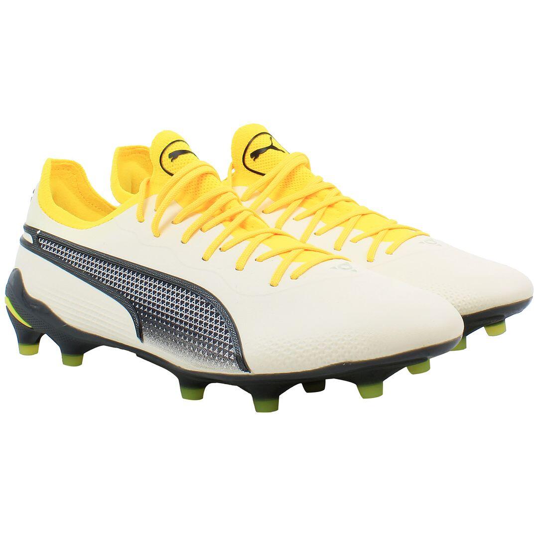 Buty piłkarskie Puma King Ultimate FG/AG w kolorze beżowym