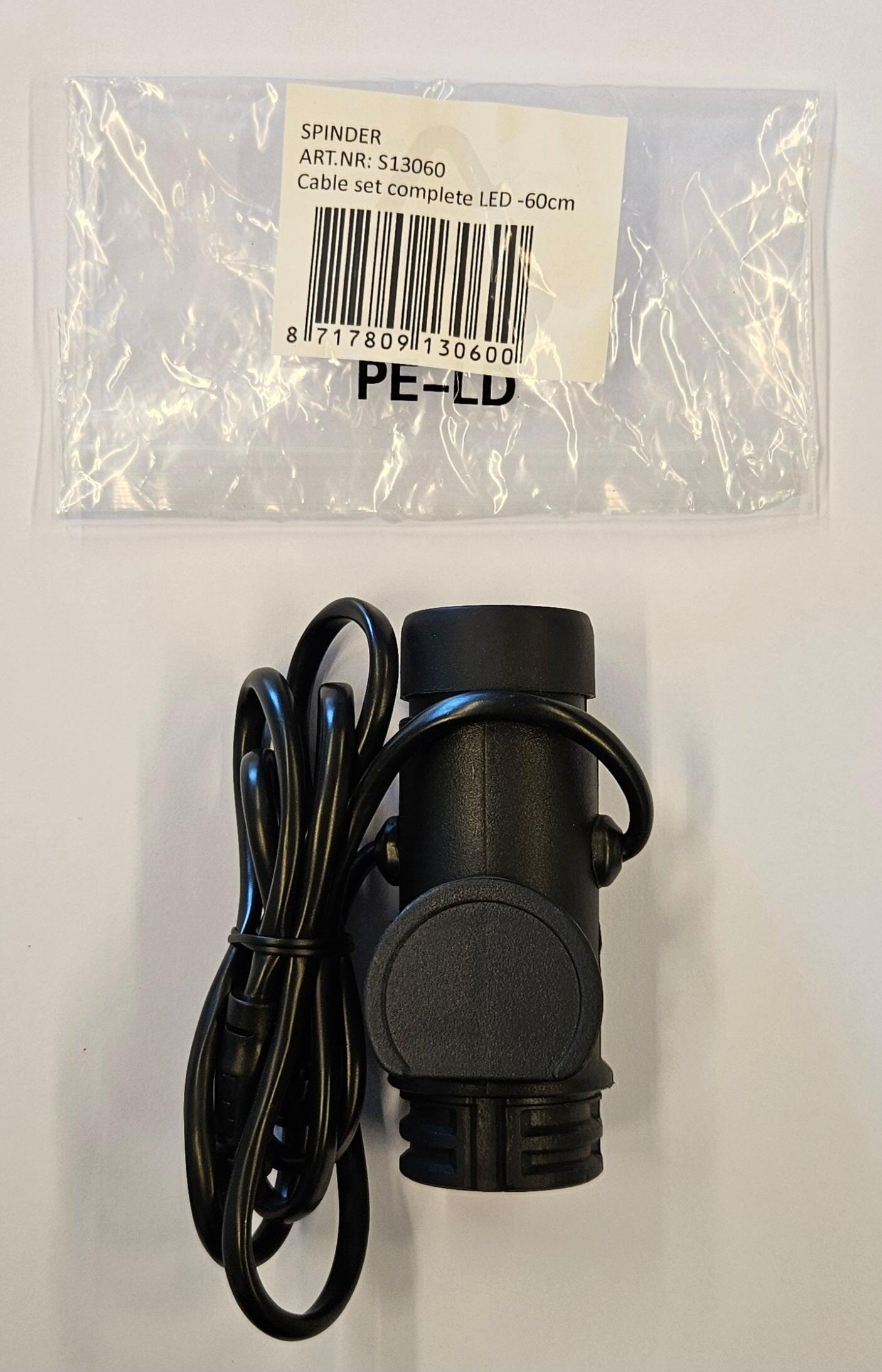 Zestaw kabli Spinder 80 cm TX2