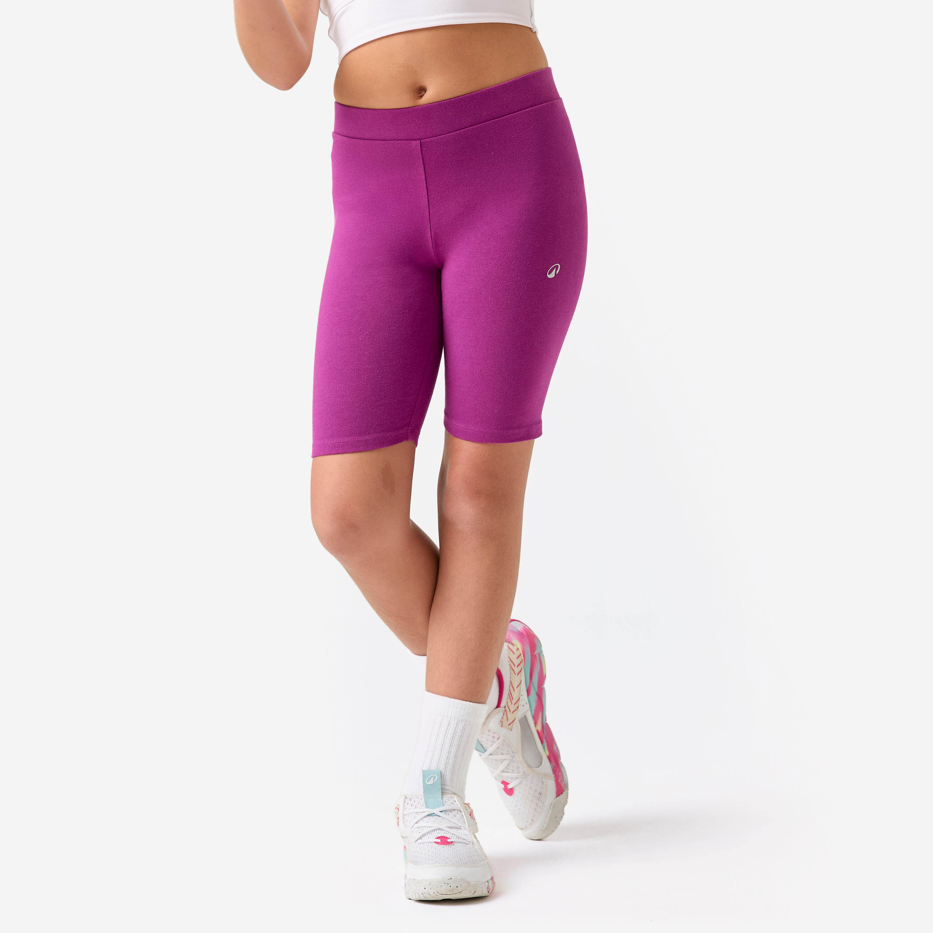 Legginsy sportowe dla dzieci Domyos krótkie