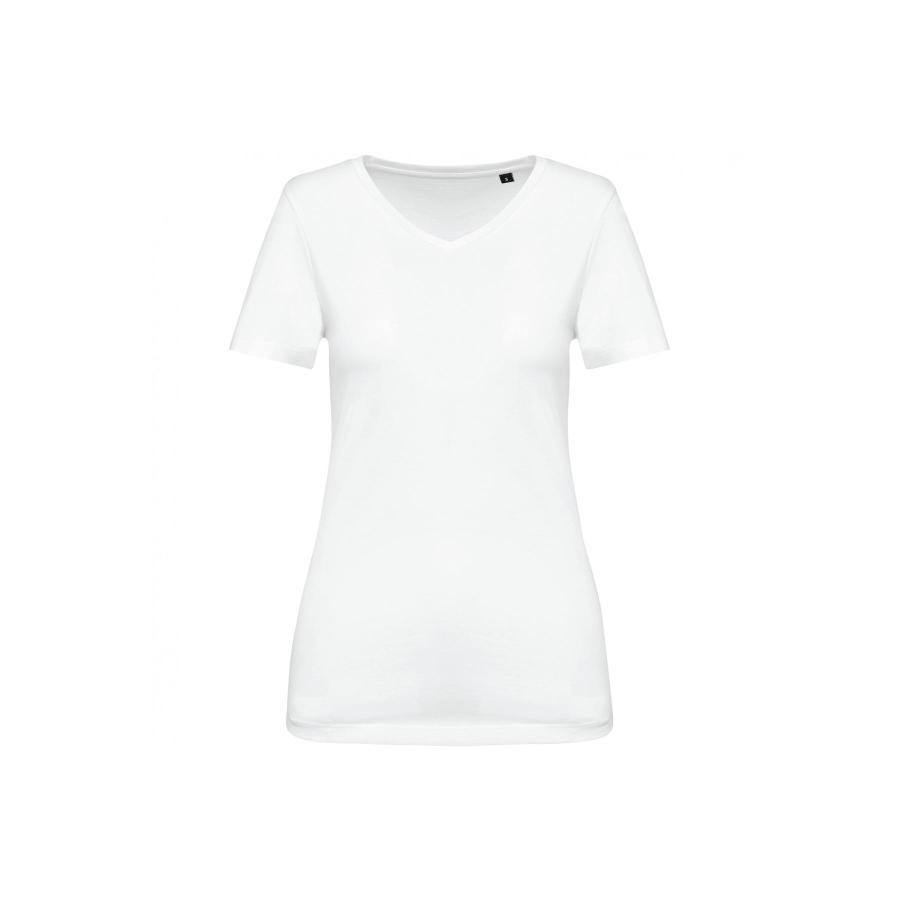 Damska koszulka suprima v-neck Kariban Premium