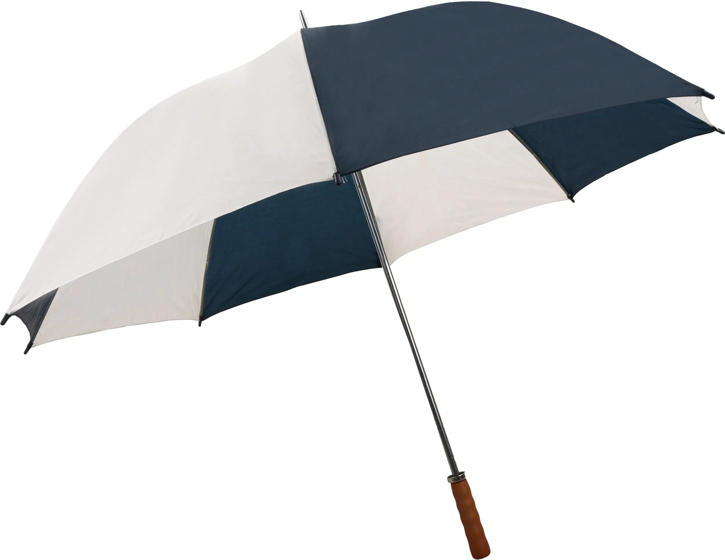 Parasol golfowy Impliva 125 cm, prosty uchwyt, solidny