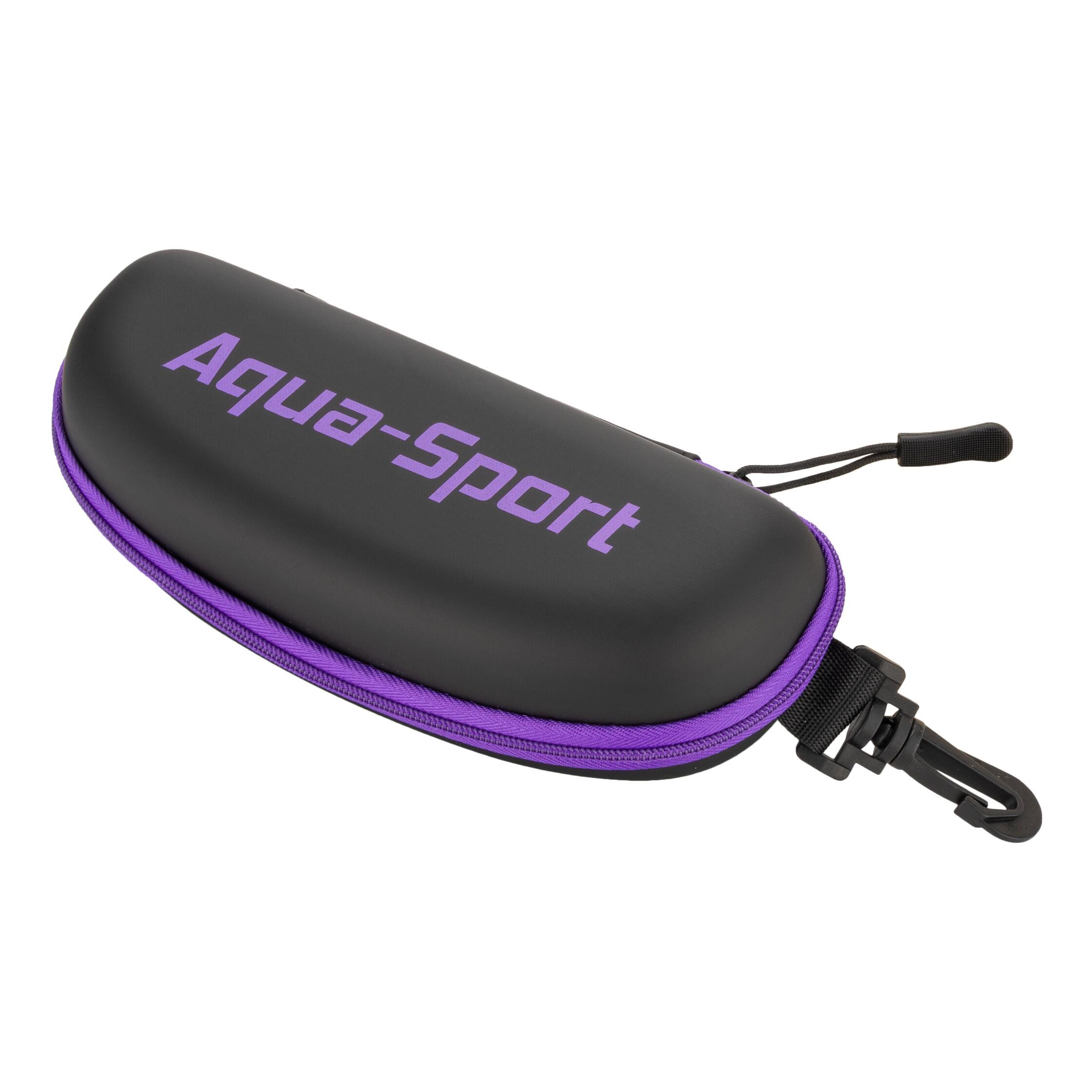 Etui pokrowiec futerał ochronne na okulary do pływania Aqua-Sport Case