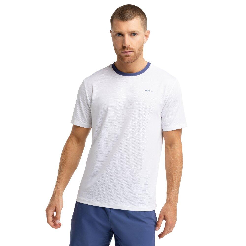 Męska koszulka techniczna do gry w padla z krótkim rękawem Padel Siroko Round