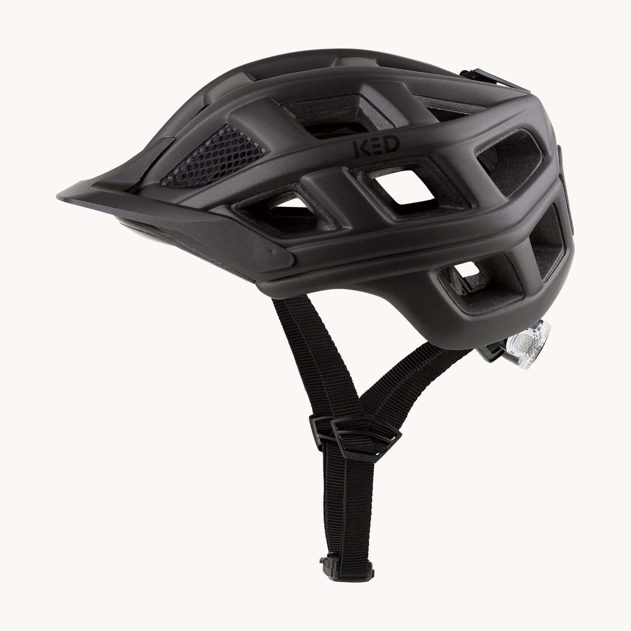 Kask rowerowy MTB CROM, czarny