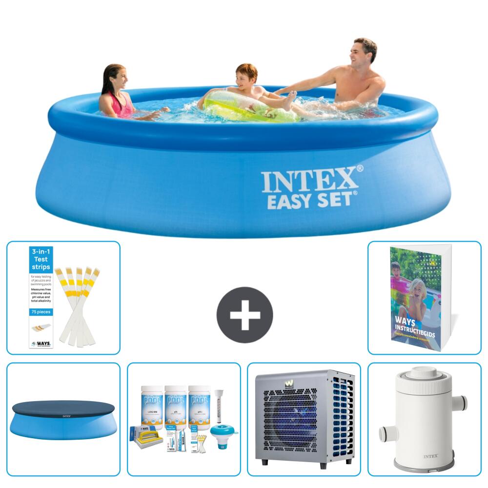 INTEX Basen Easy Set Okrągły - 305x76 cm - 7-częściowy S90