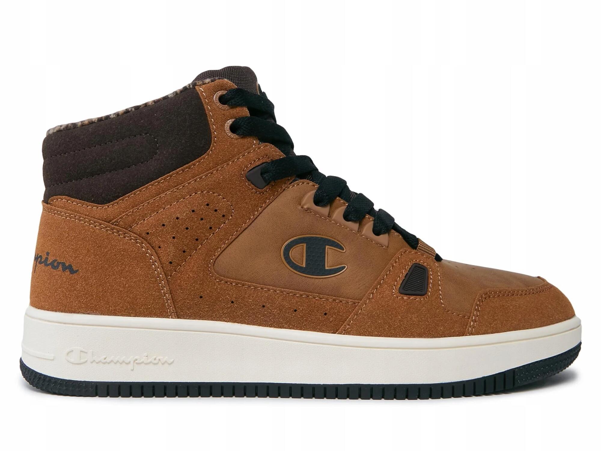 Buty na co dzień młodzieżowe CHAMPION REBOUND MID WINTERIZED wysokie ocieplane