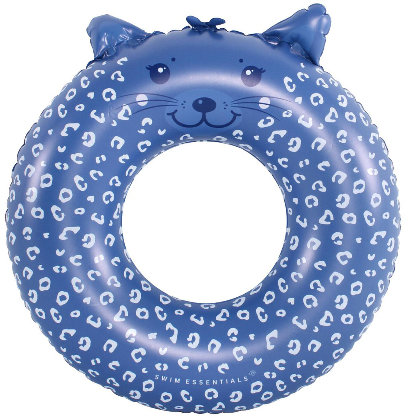Swim Essentials Swim Ring Animal - Blue - Leopard - Ø 55 Cm