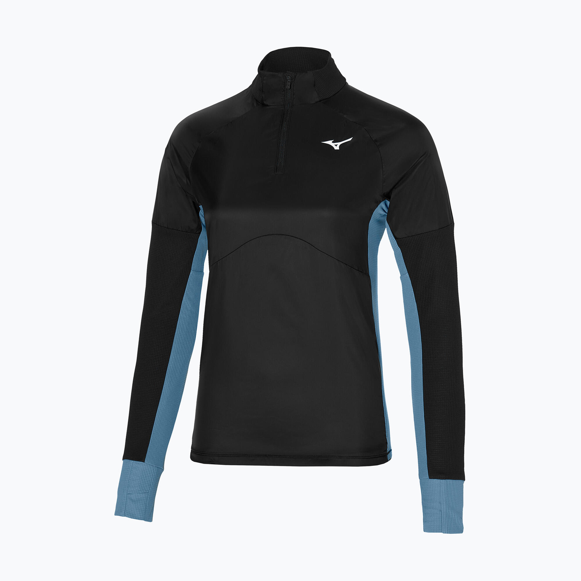 Longsleeve do biegania damski Mizuno Hybrid Tee Half Zip