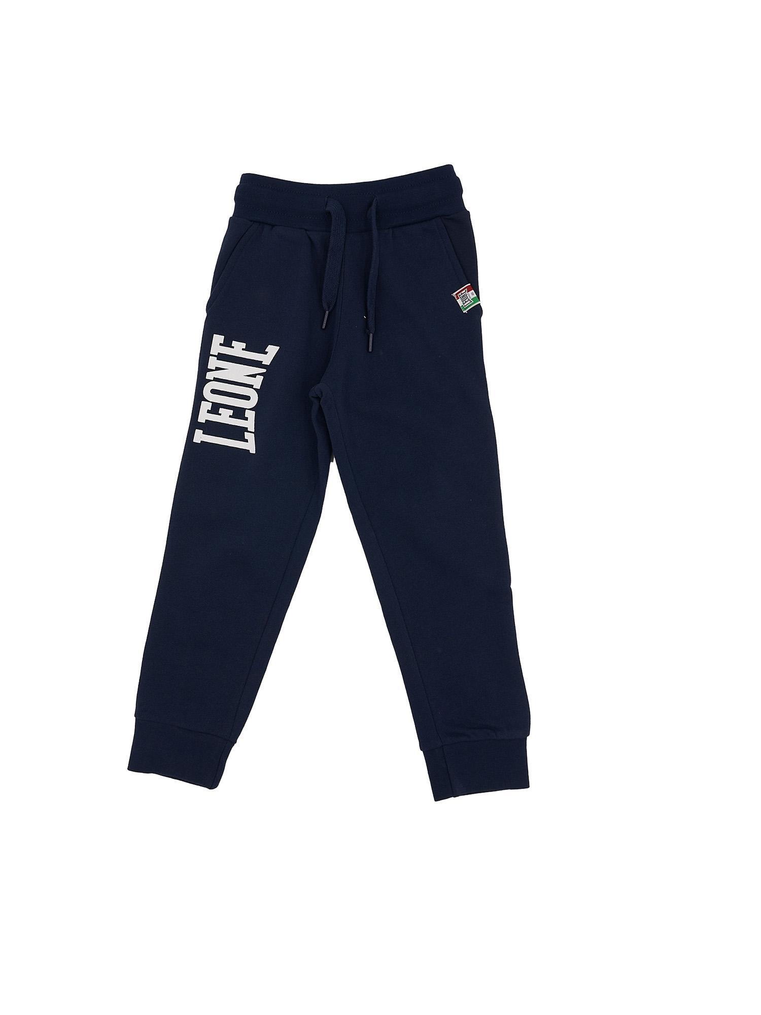 Podstawowe spodnie-bluza dla chłopców z dużym logo