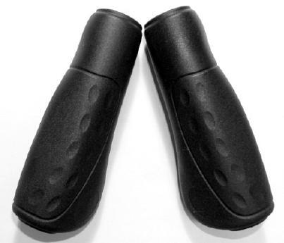 Para Uchwytów #436 Ellipsis Softgrip 122/122Mm/Ø23Mm - Czarna