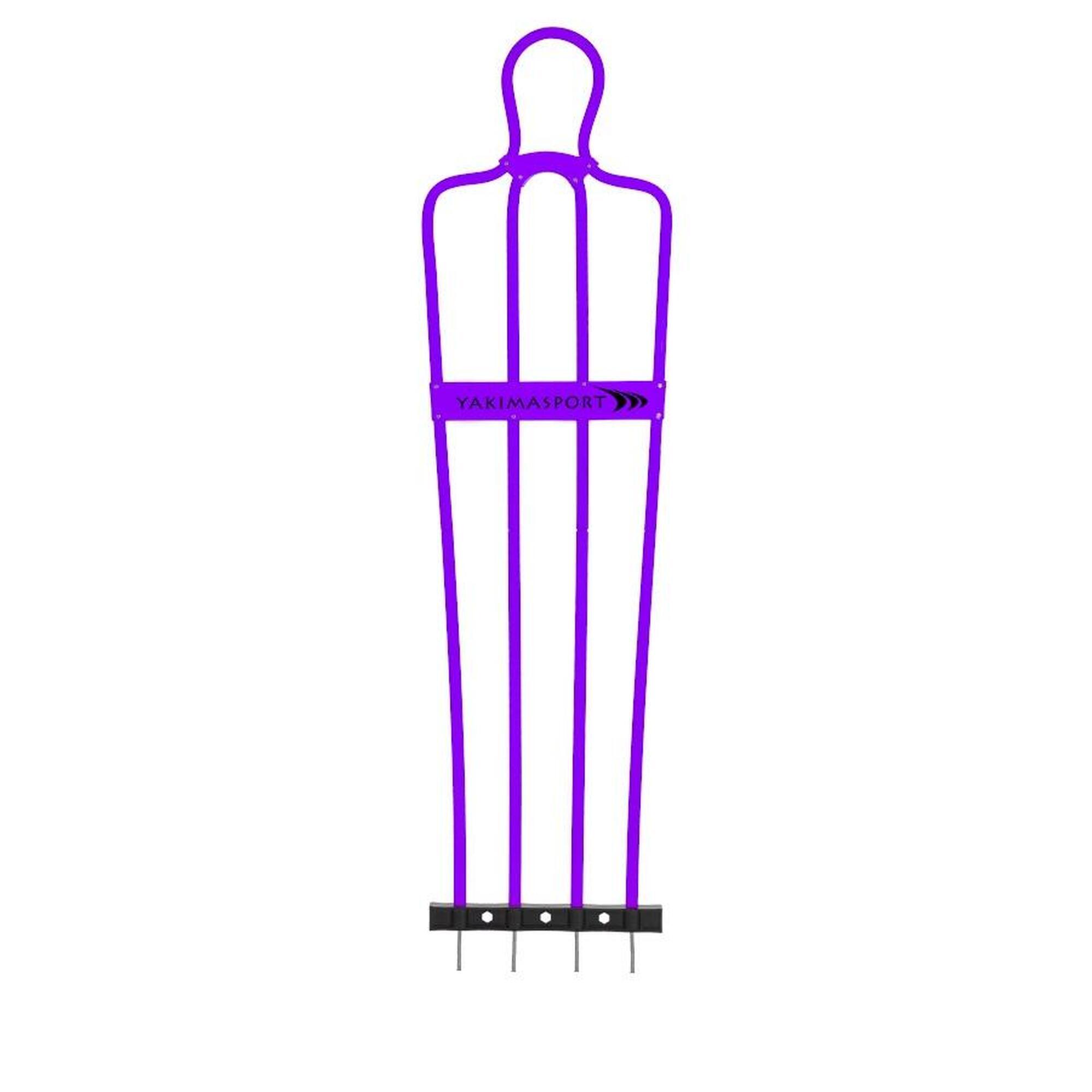 Mur piłkarski AirFlow 180cm Pasywny obrońca fioletowy